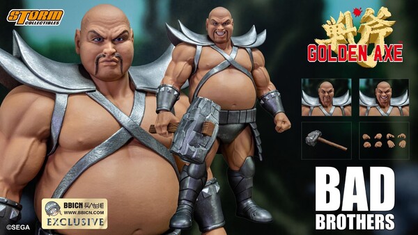 Bad Brother (BBICN Exclusive), Golden Axe, Storm Collectibles, Action/Dolls, 1/12